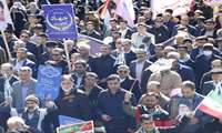 حضور سرپرست، مدیران و کارکنان سازمان جهادکشاورزی استان خراسان جنوبی در راهپیمایی یوم‌الله ۲۲ بهمن