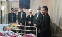 دیدار و عیادت از جانباز جهادگر مسعود بانکه ساز