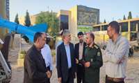 بازدید مدیرکل امور ایثارگران وزارت جهاد کشاورزی از موزه دفاع مقدس