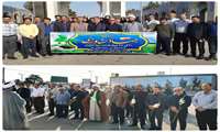 برگزاری آیین غبارروبی و گل‌افشانی مزار شهدا در استان سمنان به مناسبت هفته جهاد کشاورزی