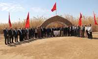 بازدید مدیر کل امور ایثارگران وزارت جهاد کشاورزی از از یادمان علقمه و نمایشگاه عملکرد پشتیبانی و مهندسی جنگ جهاد