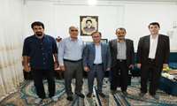 دیدار مسئولان جهاد کشاورزی لرستان با خانواده جهادگر شهید مهدی دریکوند