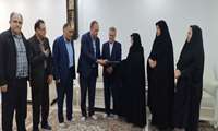 دیدار سرپرست سازمان جهاد کشاورزی آذربایجان غربی با خانواده‌های معظم شهدای جهادگر حبیب پناهی و محرم پور خلیل