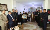 دیدار نماینده ولی فقیه و مدیران ارشد وزارت جهادکشاورزی از خانواده جهادگر شهید اصغر مشکانی