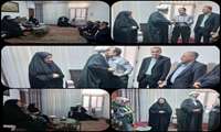 دیدار با جانباز جهادگر بهشهر؛ تجلیل از خدمات و ایثارگری