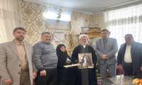 دیدار سرپرست اداره کل امور ایثارگران با خانواده‌های معظم شهدای ستاد وزارت