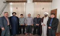 دیدار مسئولین سازمان جهاد کشاورزی یزد با خانواده‌های جانبازان سرافراز
