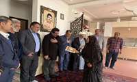 دیدار مسئولان جهاد کشاورزی استان لرستان با خانواده جهادگر شهید محمود گودرزی 
