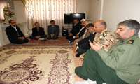 دیدار با خانواده معظم شهدا  در دهه  فجر  « سازمان جهادکشاورزی استان قزوین »  