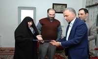 دیدار با خانواده معظم شهدا  در دهه  فجر  « سازمان جهادکشاورزی استان گیلان »  