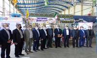 بازدید مسئولان وجهادگران از نمایشگاه دستاوردهای دفاع مقدس در سازمان جهادکشاورزی استان لرستان