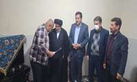 دیدار با جانباز معزز سازمان جهادکشاورزی استان فارس