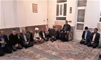 دیدار با خانواده معظم شهید در سازمان جهادکشاورزی استان چهارمحال و بختیاری