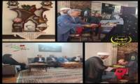 دیدار با خانواده معظم جهادگرشهید محمدرضا ارند به مناسبت هفته دولت
