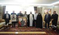 دیدار با خانواده معظم شهید بسیجی جهادگر حسین اجاقی