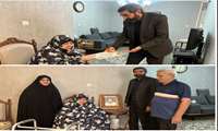 دیدار با همسر  معزز جهادگر شهید محمود قریشی