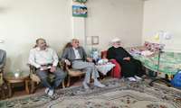 دیدار با جانباز جهادگر در سازمان جهاد کشاورزی استان قزوین