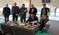 همزمان با هفته بسیج ،مسئولین سازمان جهاد کشاورزی استان اصفهان  با حضور در گلستان شهدا با آرمان‌های شهدا تجدید بیعت کردند.