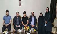 دیدار وزیر جهاد کشاورزی با خانواده جهادگر شهید شفیعی