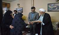دیدار با خانواده معظم شهید « اداره امور ایثارگران سازمان جهادکشاورزی استان فارس»