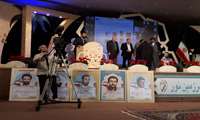 حضور مدیرکل امورایثارگران در جشنواره ره آورد سرزمین نور و  قرارگاه راهیان نور وزرات جهادکشاورزی -22 اسفند 96