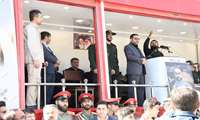 تشییع پیکر "حسین اجاقی" جهادگر و شهید مدافع امنیت در تبریز