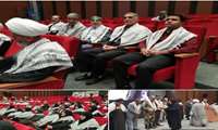 تجلیل از همسران معزز رزمندگان متوفی سازمان جهاد کشاورزی خراسان جنوبی  در همایش تجلیل از پیشکسوتان و رزمندگان دفاع مقدس