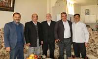 عیادت از رزمنده و سنگرساز بی سنگر سازمان جهاد کشاورزی لرستان