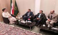 دیدار دکتر ترشیزی با حجت الاسلام تقوی نماینده ولی فقیه دروزارت جهاد کشاورزی