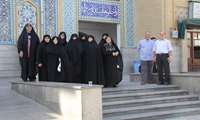 سومین اردوی زیارتی با حضور همسران معزز شهدا