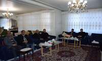 دیدار با خانواده شهدای جهادگر در استان آذربایجان شرقی