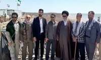 بازدید سردار سرلشگر حسین سلامی از یادمان شهدای والفجر 8  و نماد پل بعثت