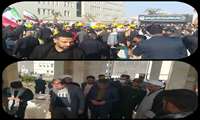 مراسم استقبال، تشییع و تدفین یکی از شهیدان گمنام دفاع مقدس در خوزستان
