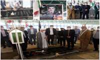 آیین عطر افشانی و گلباران مزار مطهر شهدا در استان خوزستان