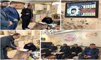 دیدار و عیادت با خانواده معظم شهید  وزارت جهاد کشاورزی