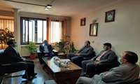 نشست مشاور وزیر و مدیرکل امور ایثارگران با رئیس سازمان جهاد کشاورزی استان تهران