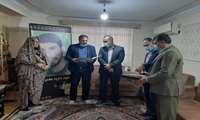 دیدار با خانواده شهدا در سازمان جهادکشاورزی استان مازندران