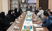 نشست صمیمی با فرزندان شاهد شاغل در سازمان جهادکشاورزی استان مرکزی