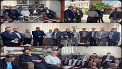 تکریم جهادگر جانباز و آزاده هشت سال دفاع مقدس در استان مازندران