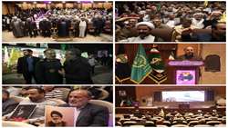 گردهمایی پیشکسوتان سنگرسازان بی سنگر استان قم و گرامیداشت  ۶۱ شهید سازمان جهاد کشاورزی استان