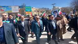 حضور یکپارچه و حماسی خانواده بزرگ جهاد کشاورزی خراسان شمالی در راهپیمایی روز جهانی قدس