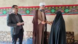 دیدار مسئولین سازمان جهاد کشاورزی استان ایلام با خانواده جهادگر شهید نجم‌الدین زمانی