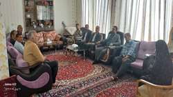 دیدار و تجلیل از خانواده پیشکسوت و رزمنده جهادگر دوران دفاع مقدس در شهرستان فردوس