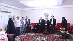 دیدار با خانواده معظم شهدای جهادگر وزارت جهاد کشاورزی در هفته دفاع مقدس