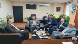 دیدار صمیمانه سرپرست سازمان جهاد کشاورزی مازندران با فرماندهان پشتیبانی و مهندسی جنگ جهاد استان