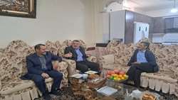 عیادت از جانباز سرافراز و سنگرساز بی‌سنگر جهاد کشاورزی لرستان