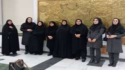 بازدید بانوان سازمان جهاد کشاورزی آذربایجان غربی از موزه دفاع مقدس ارومیه