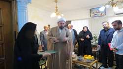 دیدار مسئولین سازمان جهاد کشاورزی مازندران با خانواده جهادگر شهید بهروز مسافری