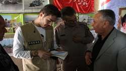بازدیدآقای مهندس سید محمد لاله زار فرمانده قرارگاه مهندسی نوح نبی در دوران دفاع مقدس از یادمانهای عملیاتی جنوب کشور 