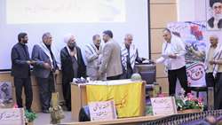 مراسم گرامیداشت هفته دفاع مقدس در سازمان منابع طبیعی و آبخیزداری کشور